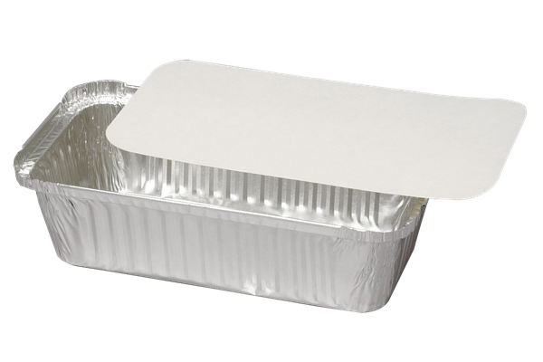 PAPER LIDS FOR ALUMINUM FOIL CONTAINER
